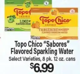 Angelo Caputo's Fresh Market Topo Chico Sabores Flavored Sparkling Water offer