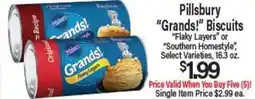 Angelo Caputo's Fresh Market Pillsbury Grands! Biscuits offer