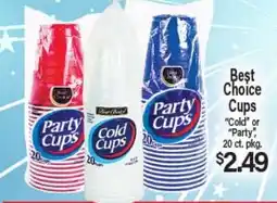 Angelo Caputo's Fresh Market Best Choice Cups offer
