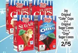 Angelo Caputo's Fresh Market Joy Original Cake Cups, 24 ct. or Original Sugar Cones, 12 ct offer