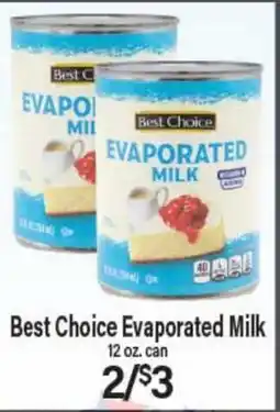 Angelo Caputo's Fresh Market Best Choice Evaporated Milk offer