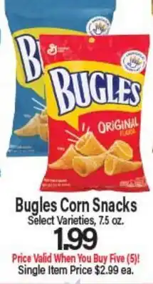 Angelo Caputo's Fresh Market Bugles Corn Snacks offer