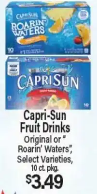 Angelo Caputo's Fresh Market Capri-Sun Fruit Drinks offer