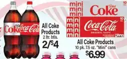 Angelo Caputo's Fresh Market All Coke Products offer