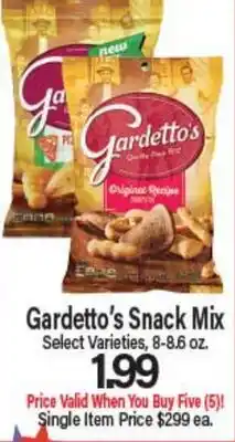 Angelo Caputo's Fresh Market Gardetto's Snack Mix offer