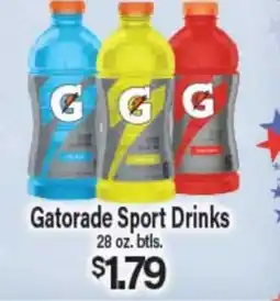 Angelo Caputo's Fresh Market Gatorade Sport Drinks offer