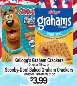 Angelo Caputo's Fresh Market Kellogg's Graham Crackers or Scooby-Doo! Baked Graham Crackers offer