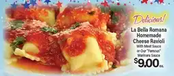 Angelo Caputo's Fresh Market La Bella Romana Homemade Cheese Ravioli offer