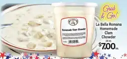 Angelo Caputo's Fresh Market La Bella Romana Homemade Clam Chowder offer