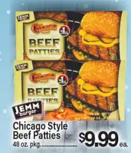 Angelo Caputo's Fresh Market Chicago Style Beef Patties offer