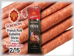 Angelo Caputo's Fresh Market SOKOLOW French Pork Kabanos Sticks offer