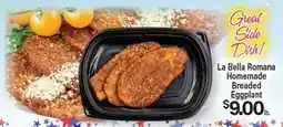 Angelo Caputo's Fresh Market La Bella Romana Homemade Breaded Eggplant offer