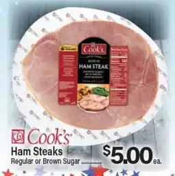 Angelo Caputo's Fresh Market Cooks Ham Steaks offer