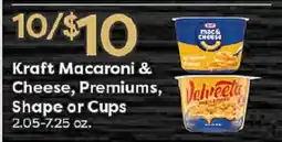 Rich's Fresh Market Kraft Macaroni & Cheese, Premiums, Shape or Cups offer