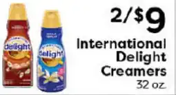 Rich's Fresh Market International Delight Creamers offer