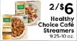 Rich's Fresh Market Healthy Choice Café Streamers offer