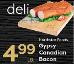 Rich's Fresh Market Northstar Foods Gypsy Canadian Bacon offer