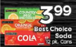 Rich's Fresh Market Best Choice Soda offer