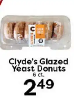 Rich's Fresh Market Clyde's Glazed Yeast Donuts offer