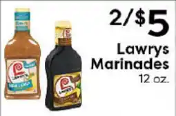 Rich's Fresh Market Lawrys Marinades offer
