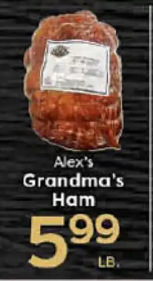 Rich's Fresh Market Alex's Grandma's Ham offer
