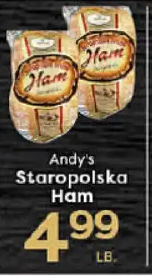 Rich's Fresh Market Andy's Staropolska Ham offer