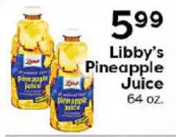 Rich's Fresh Market Libby's Pineapple Juice offer