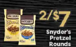 Rich's Fresh Market Snyder's Pretzel Rounds offer
