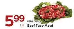 Rich's Fresh Market USDA Choice Beef Taco Meat offer
