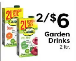 Rich's Fresh Market Garden Drinks offer
