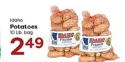 Rich's Fresh Market Idaho Potatoes offer