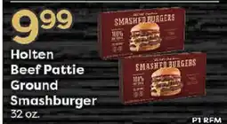 Rich's Fresh Market Holten Beef Pattie Ground Smashburger offer