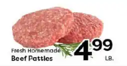 Rich's Fresh Market Fresh Homemade Beef Patties offer
