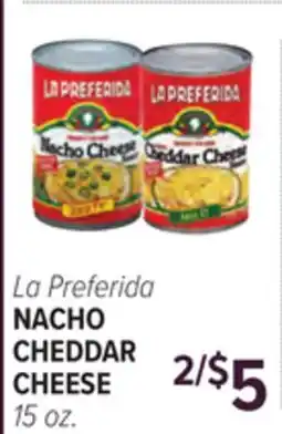 Cermak Fresh Market La Preferida NACHO CHEDDAR CHEESE offer