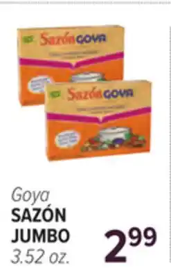 Cermak Fresh Market Goya SAZÓN JUMBO offer