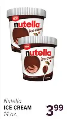 Cermak Fresh Market Nutella ICE CREAM offer