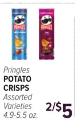 Cermak Fresh Market Pringles POTATO CRISPS offer