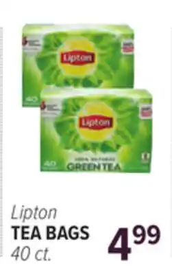 Cermak Fresh Market Lipton TEA BAGS offer
