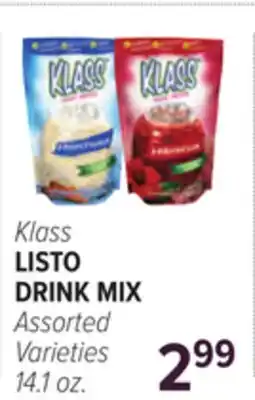 Cermak Fresh Market Klass LISTO DRINK MIX offer