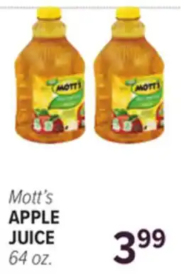 Cermak Fresh Market Mott's APPLE JUICE offer