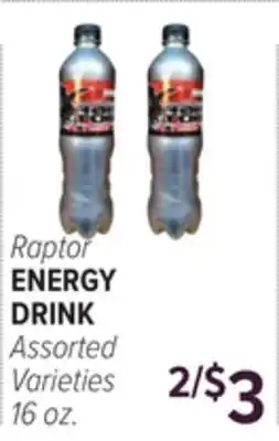 Cermak Fresh Market Raptor ENERGY DRINK offer