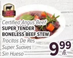 Cermak Fresh Market Certified Angus Beef SUPER TENDER BONELESS BEEF STEW offer