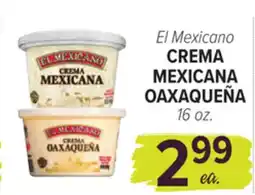 Cermak Fresh Market El Mexicano CREMA MEXICANA OAXAQUEÑA offer