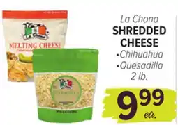 Cermak Fresh Market La Chona SHREDDED CHEESE offer