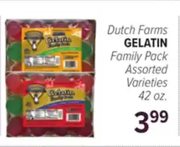 Cermak Fresh Market Dutch Farms GELATIN Family Pack offer