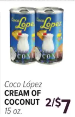 Cermak Fresh Market Coco López CREAM OF COCONUT offer