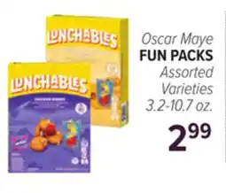 Cermak Fresh Market Oscar Maye FUN PACKS offer
