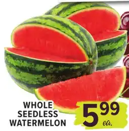 Cermak Fresh Market WHOLE SEEDLESS WATERMELON offer