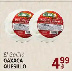 Cermak Fresh Market El Gallito OAXACA QUESILLO offer