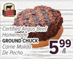 Cermak Fresh Market Certified Angus Beef Homemade GROUND CHUCK offer